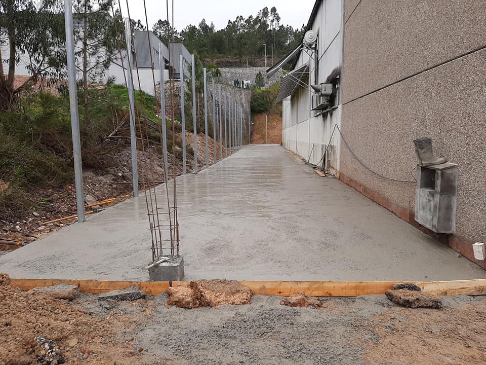 Escavação e Instalações